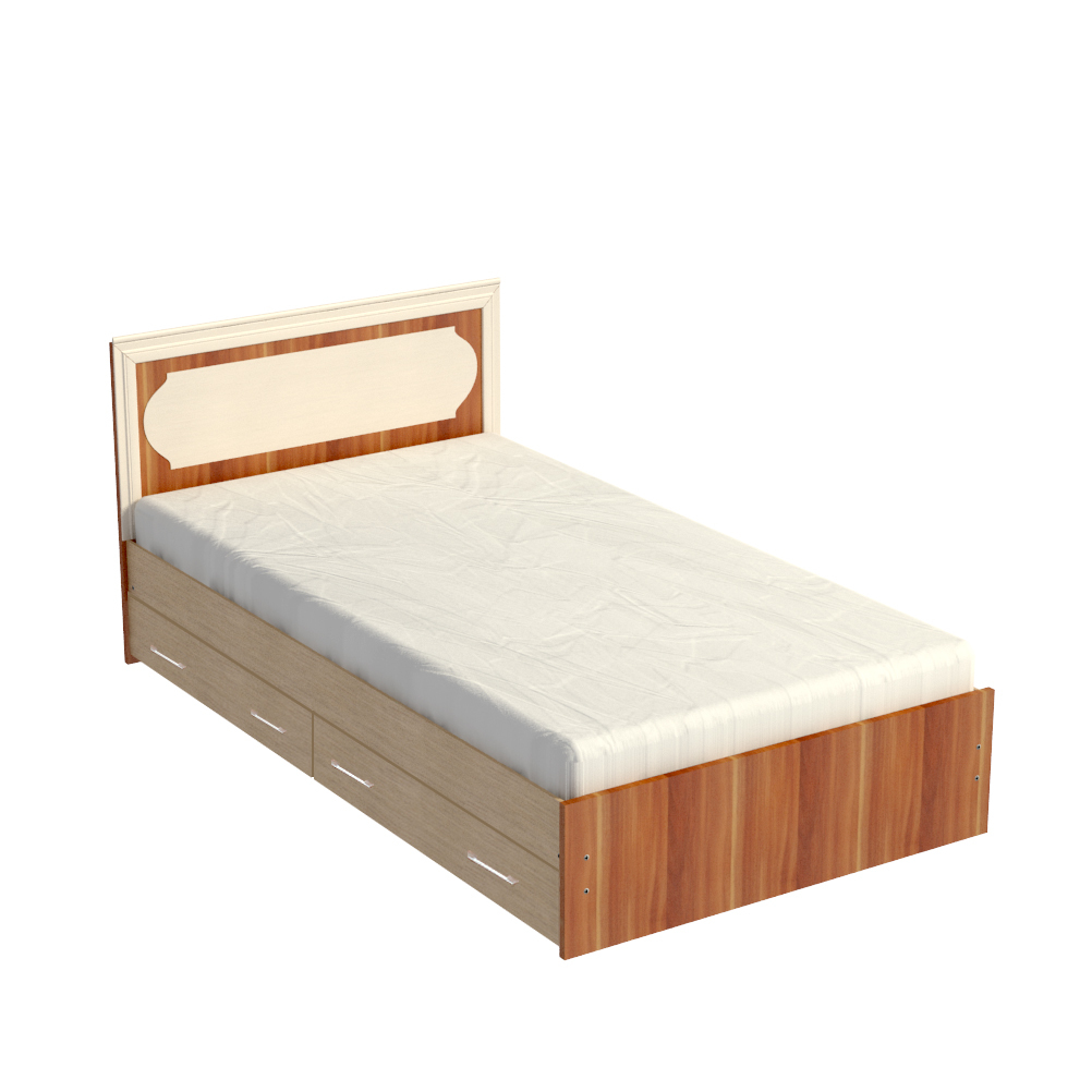 Кровать «Суоми-1» МДФ с ящиками