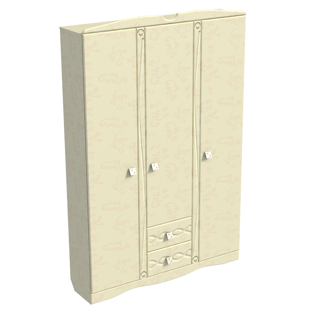 Суоми-5: Шкаф 3-х дверный<br>